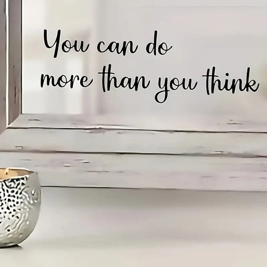 You can do more than you think  - Motiverande text - 40x30cm - Inspirerande design - shopen