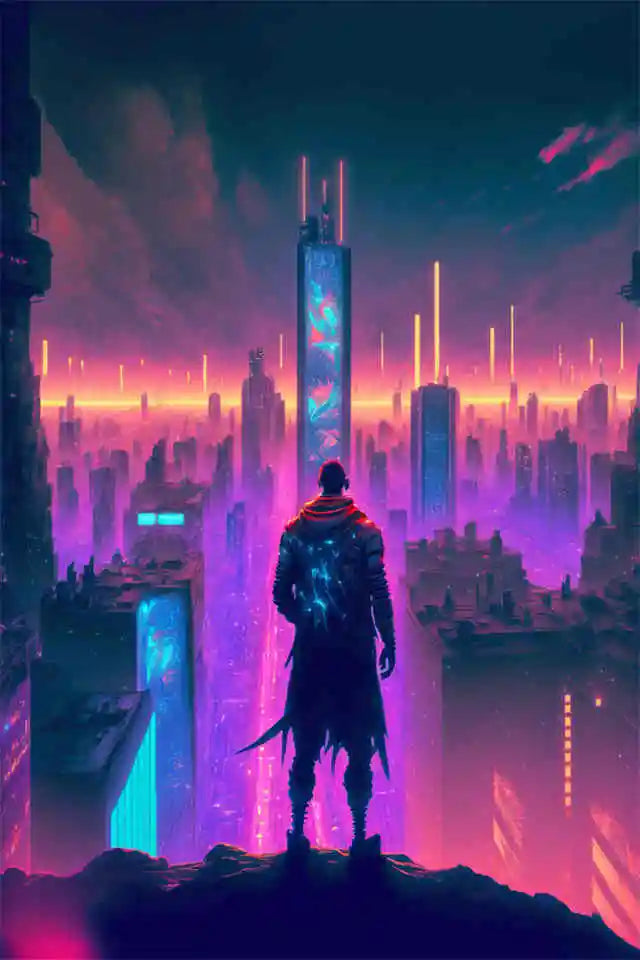 Gaming explosion poster - Färgglad design - Spelmotiv - Väggdekorshopen	