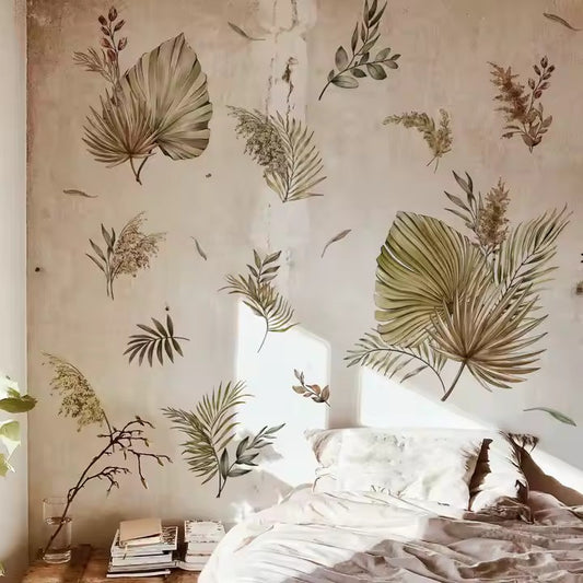 Vackra blad  - Bohemisk design - Naturinspirerad dekoration - shopen