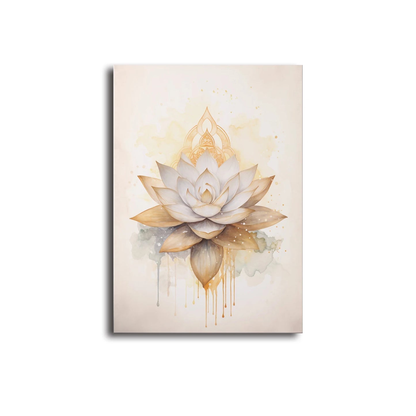 Livets träd poster med Buddha - Andlig design - Meditativ väggkonst - Väggdekorshopen	