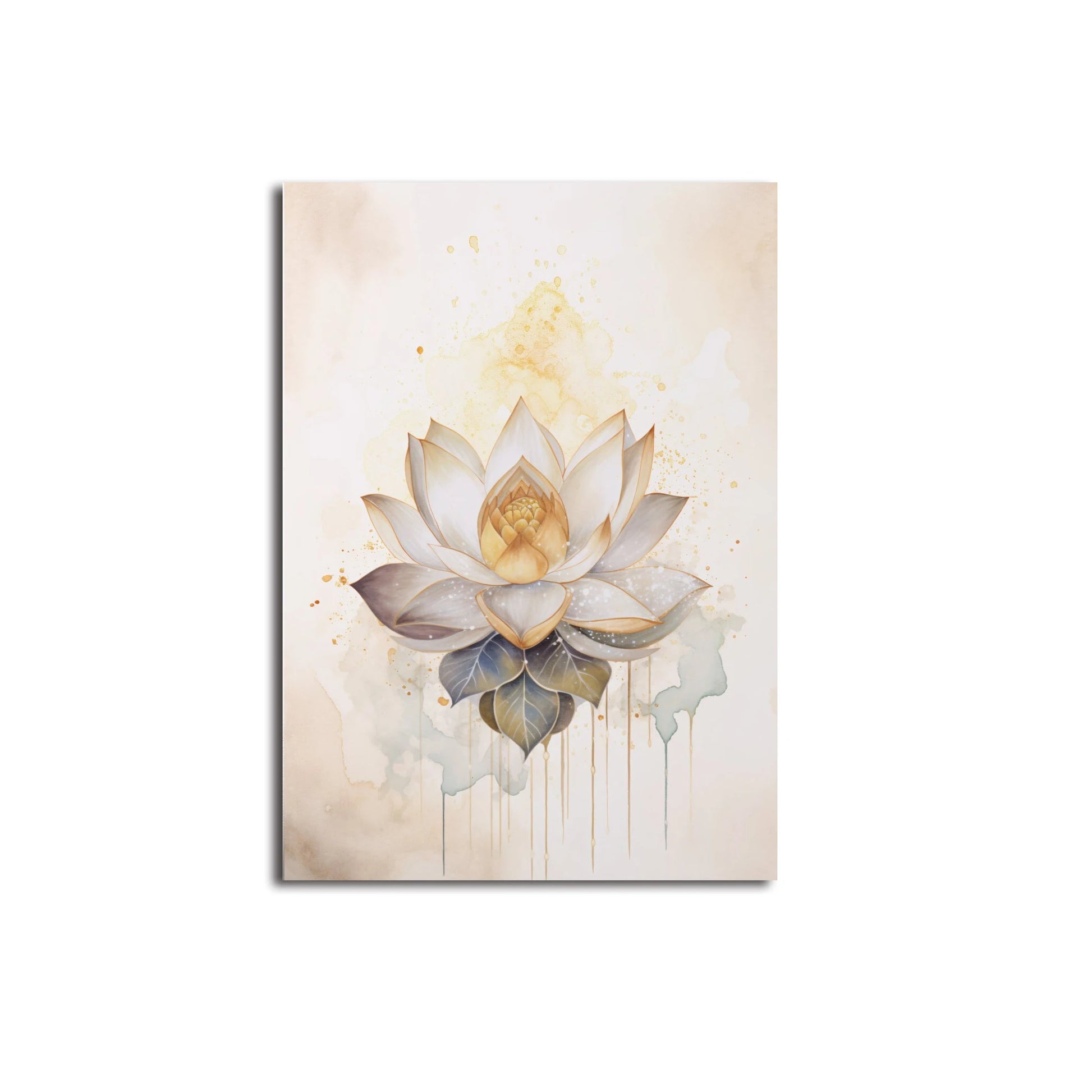 Livets träd poster med Buddha - Andlig design - Meditativ väggkonst - Väggdekorshopen	