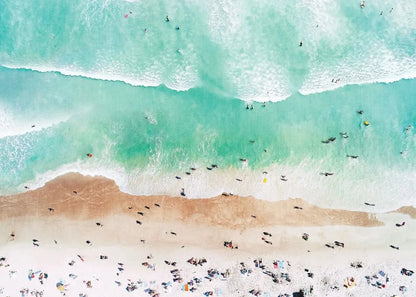 Strandmotiv och surfkultur poster - Strandliv design - Väggdekorshopen	