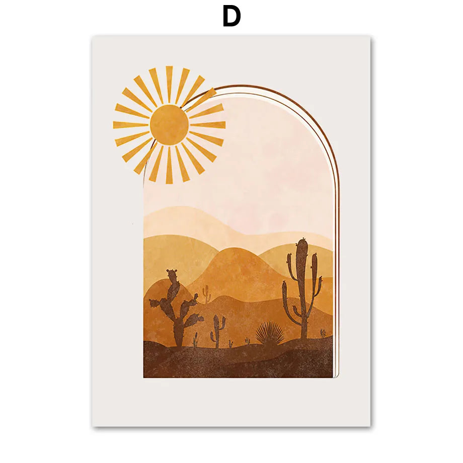 Monstera boho  - Bohemisk design - shopen